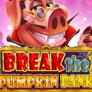 Crack the Pumpkin Bank casino title
